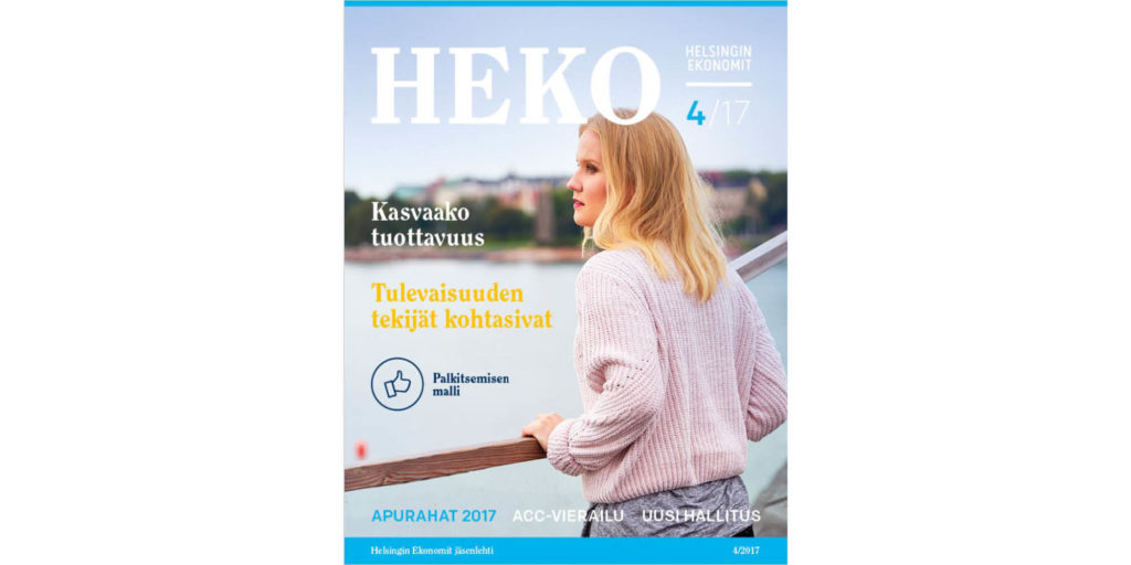 HEKO-lehti 4/2017 kansikuva