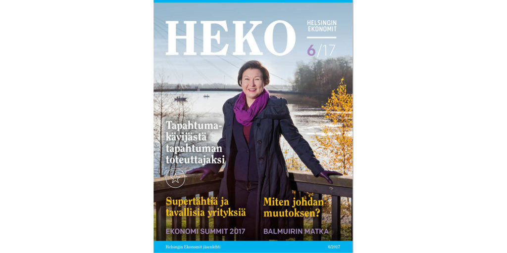 HEKO-lehti 6/2017 kansikuva